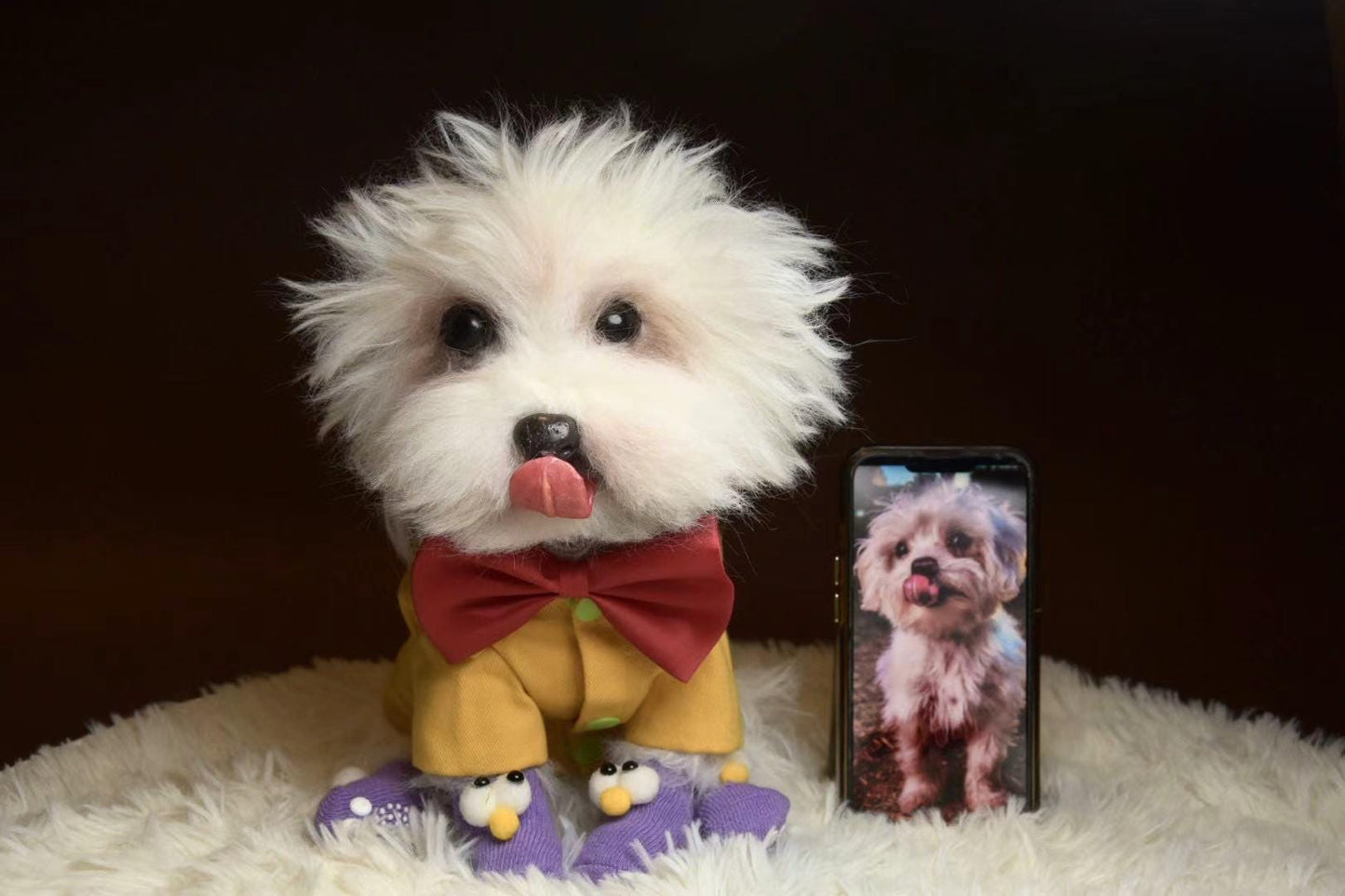 Realistic Custom Pet Plush from Photo - Handmade Dog or Cat Replica - Memorial Gift for Pet Loss - Worldwide Free Shipping from Spain