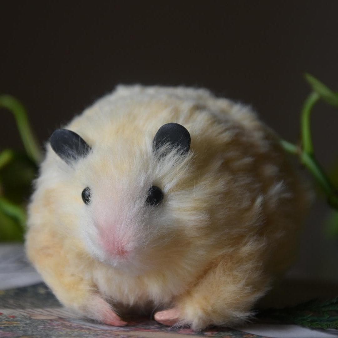 custom hamster plush, hamster replica handmade, personalized hamster gift, pet keepsake from photo, custom pipe cleaner hamster plush, xmas gift