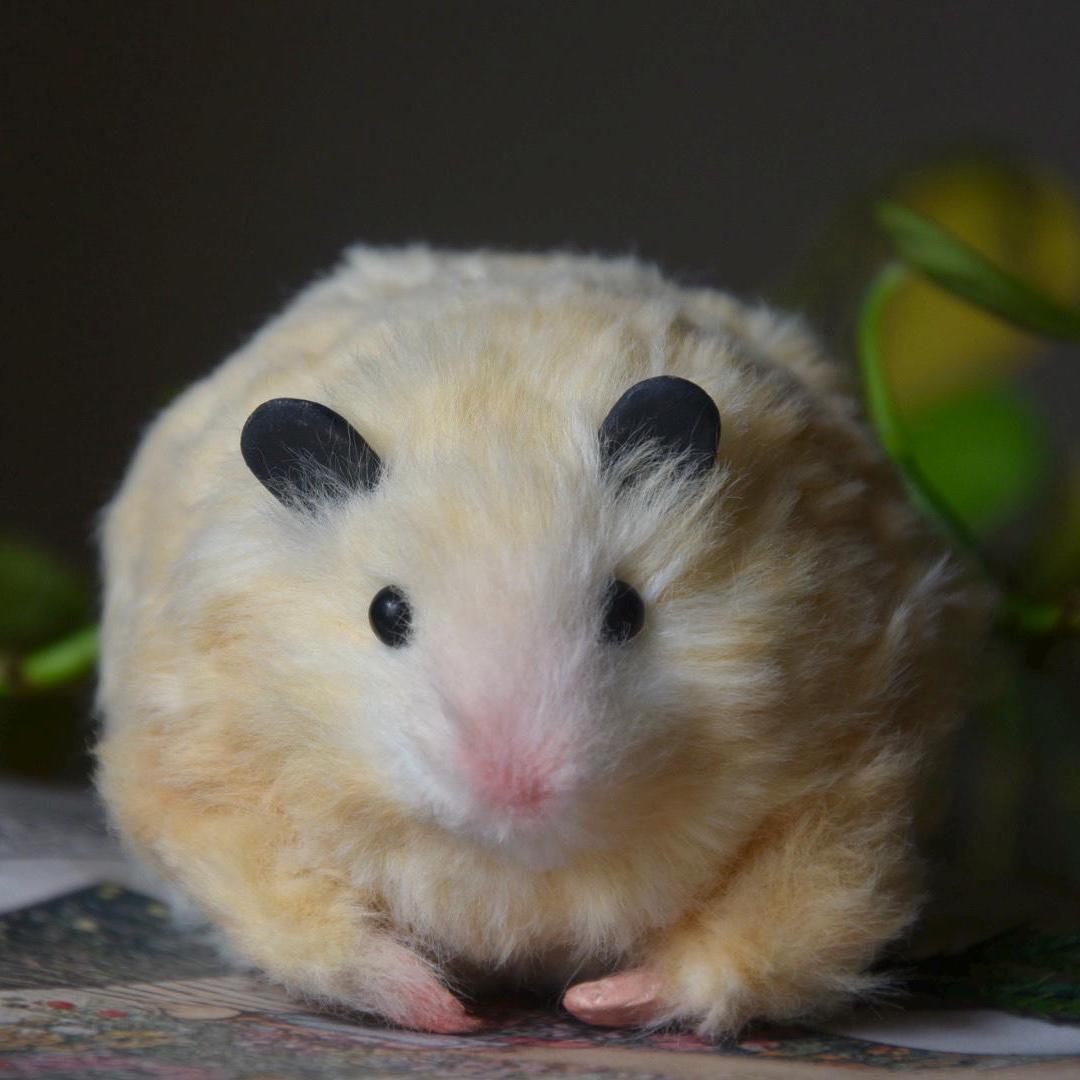 custom hamster plush, hamster replica handmade, personalized hamster gift, pet keepsake from photo, custom pipe cleaner hamster plush, xmas gift