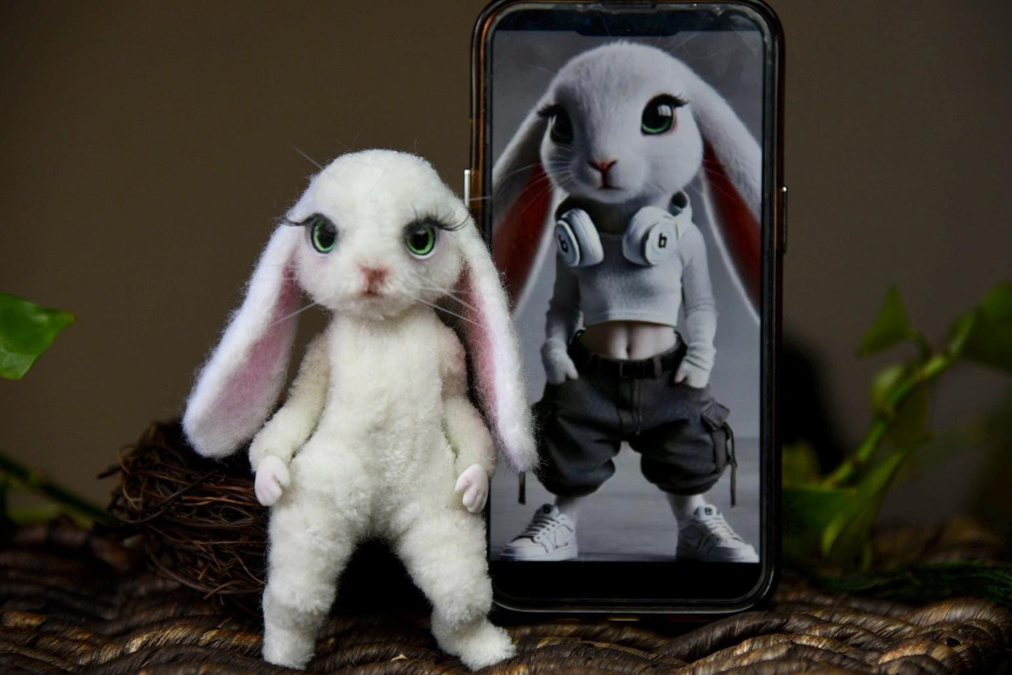 Bring Your AI idea To Life, Pet Replica Using AI Prompt, AI Art, Pet Loss Memorial Personalized Christmas Gift, imaginary creature, Ai plush-1