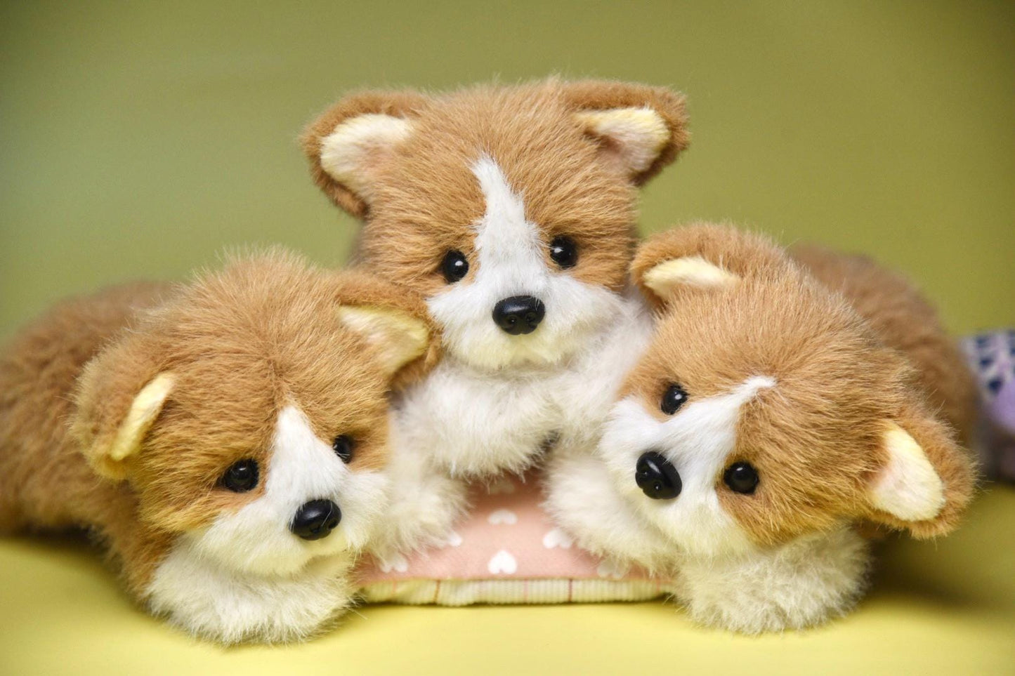 Handmade Corgi Doll, Unique Custom Corgi Plush, Adorable Dog Plush, Puppy Charm for gifts-corgi lover gifts, Handmade Collectible Dog Doll