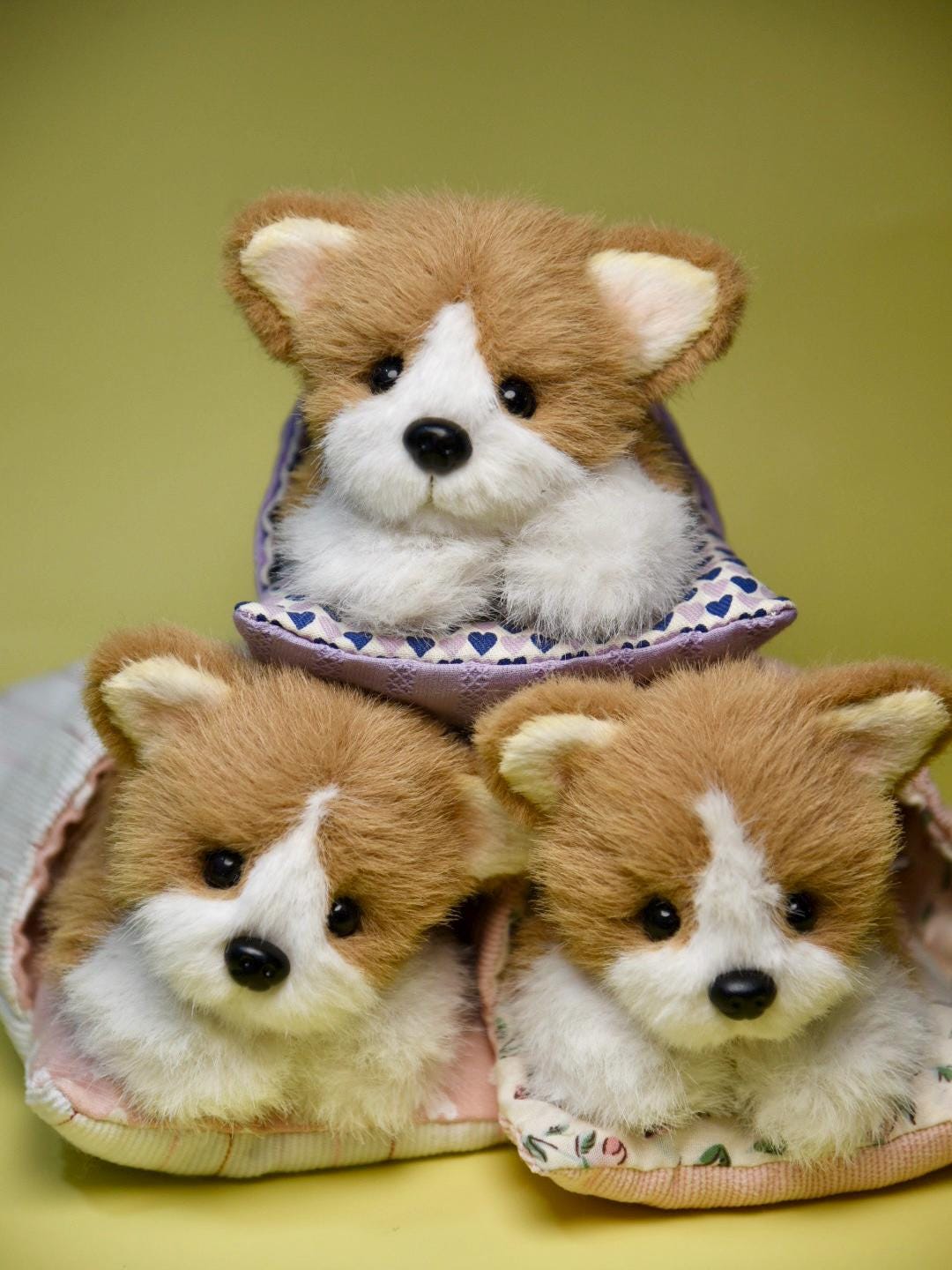 Handmade Corgi Doll, Unique Custom Corgi Plush, Adorable Dog Plush, Puppy Charm for gifts-corgi lover gifts, Handmade Collectible Dog Doll
