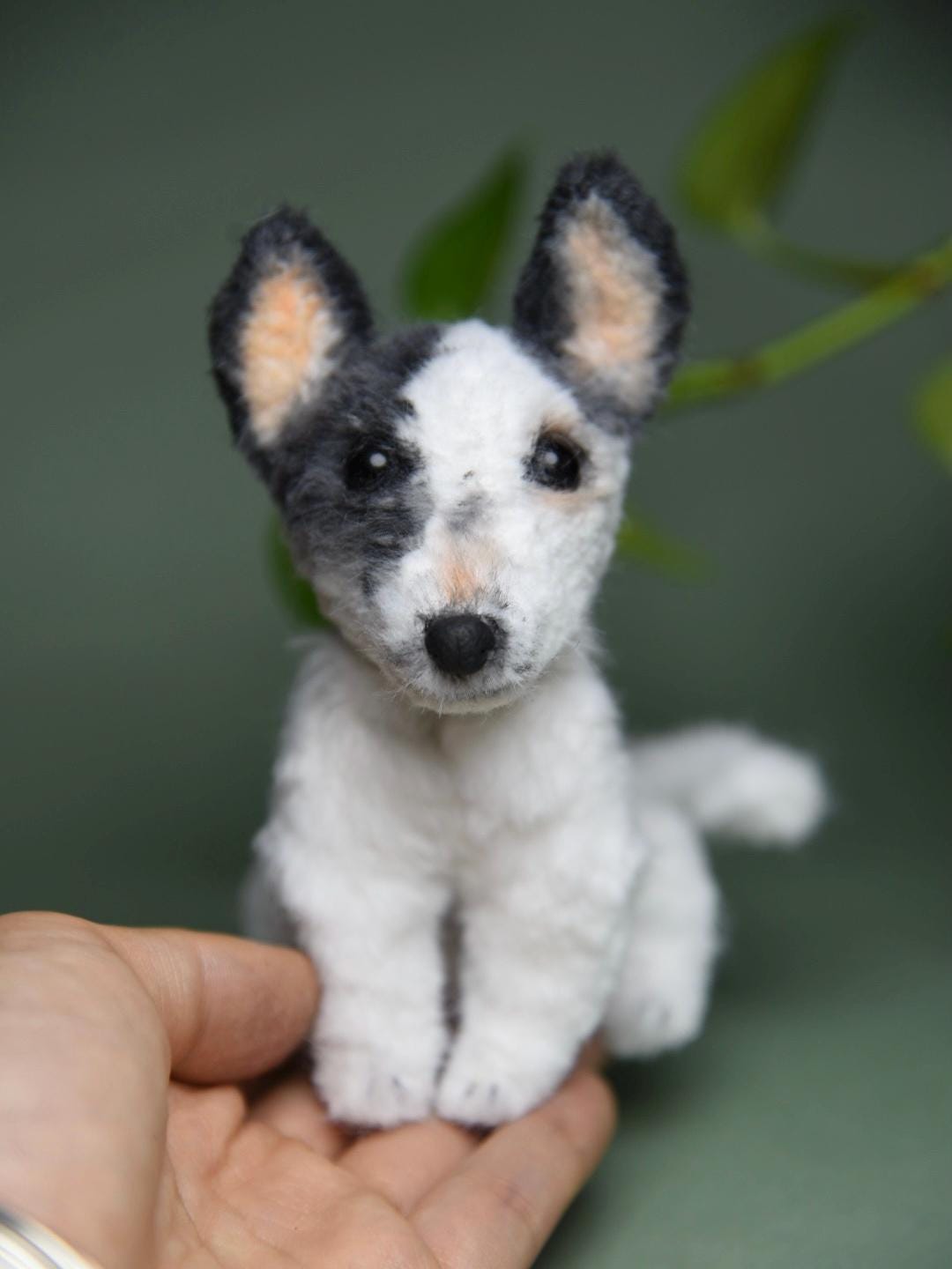 Réplica de perro de peluche personalizada, foto de mascota convertida en peluche personalizado, perro de casa de muñecas hecho a mano con limpiapipas, peluche personalizado para mascota conmemorativo - 34