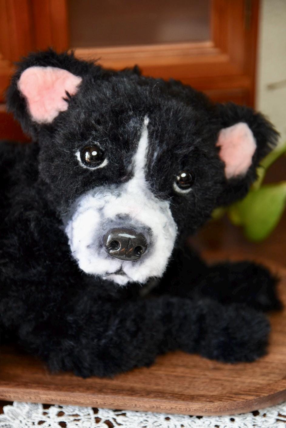 Réplica de perro de peluche personalizada, foto de mascota convertida en peluche personalizado, perro de casa de muñecas hecho a mano con limpiapipas, peluche personalizado para mascota conmemorativo - 27