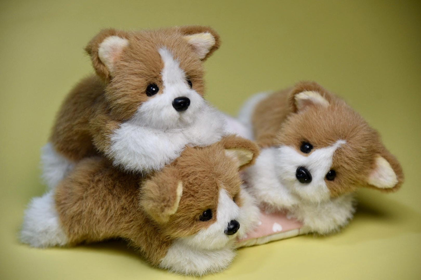 Handmade Corgi Doll, Unique Custom Corgi Plush, Adorable Dog Plush, Puppy Charm for gifts-corgi lover gifts, Handmade Collectible Dog Doll