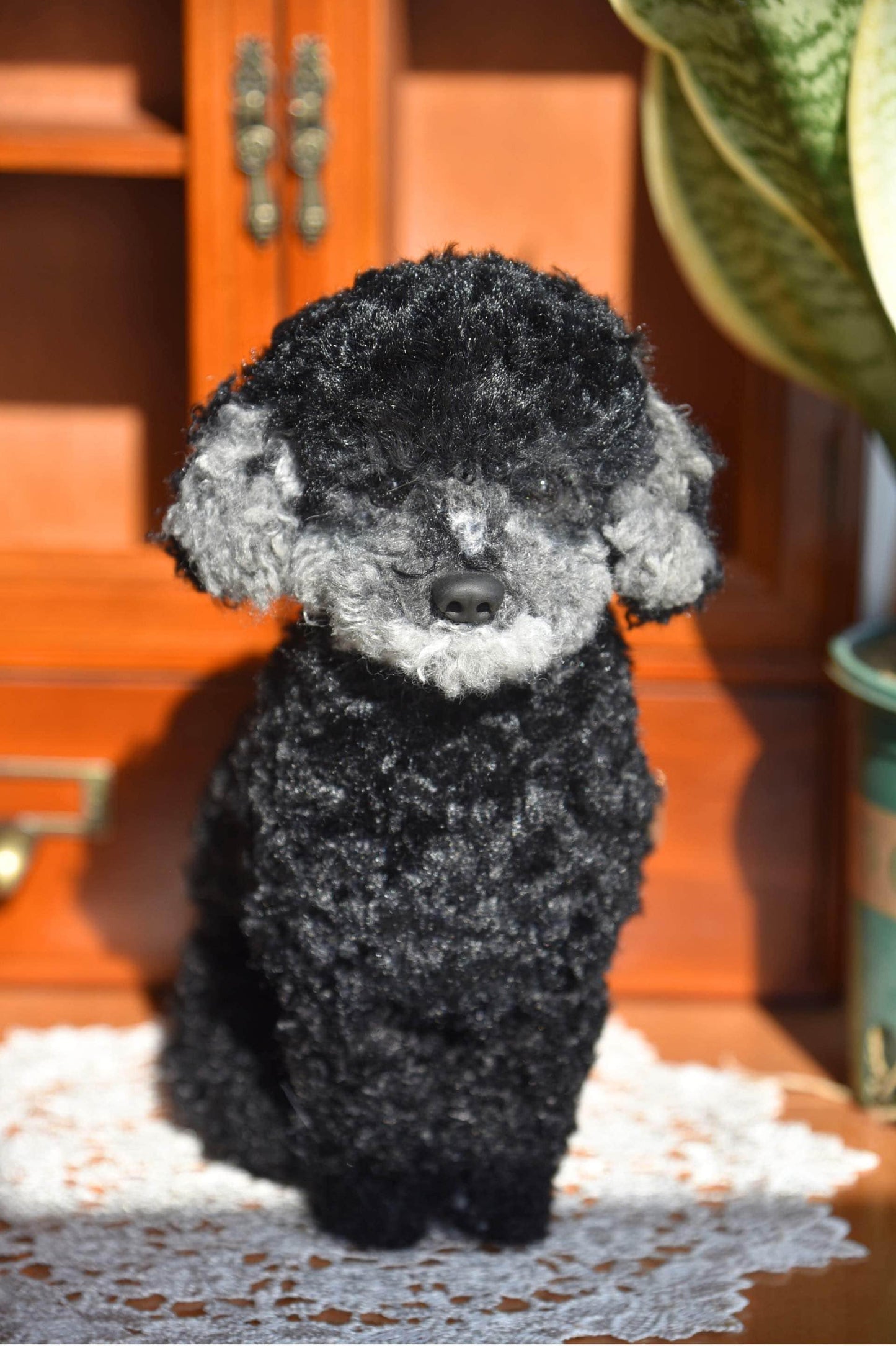Réplica de perro de peluche personalizada, foto de mascota convertida en peluche personalizado, perro de casa de muñecas hecho a mano con limpiapipas, peluche personalizado para mascota conmemorativo - 1