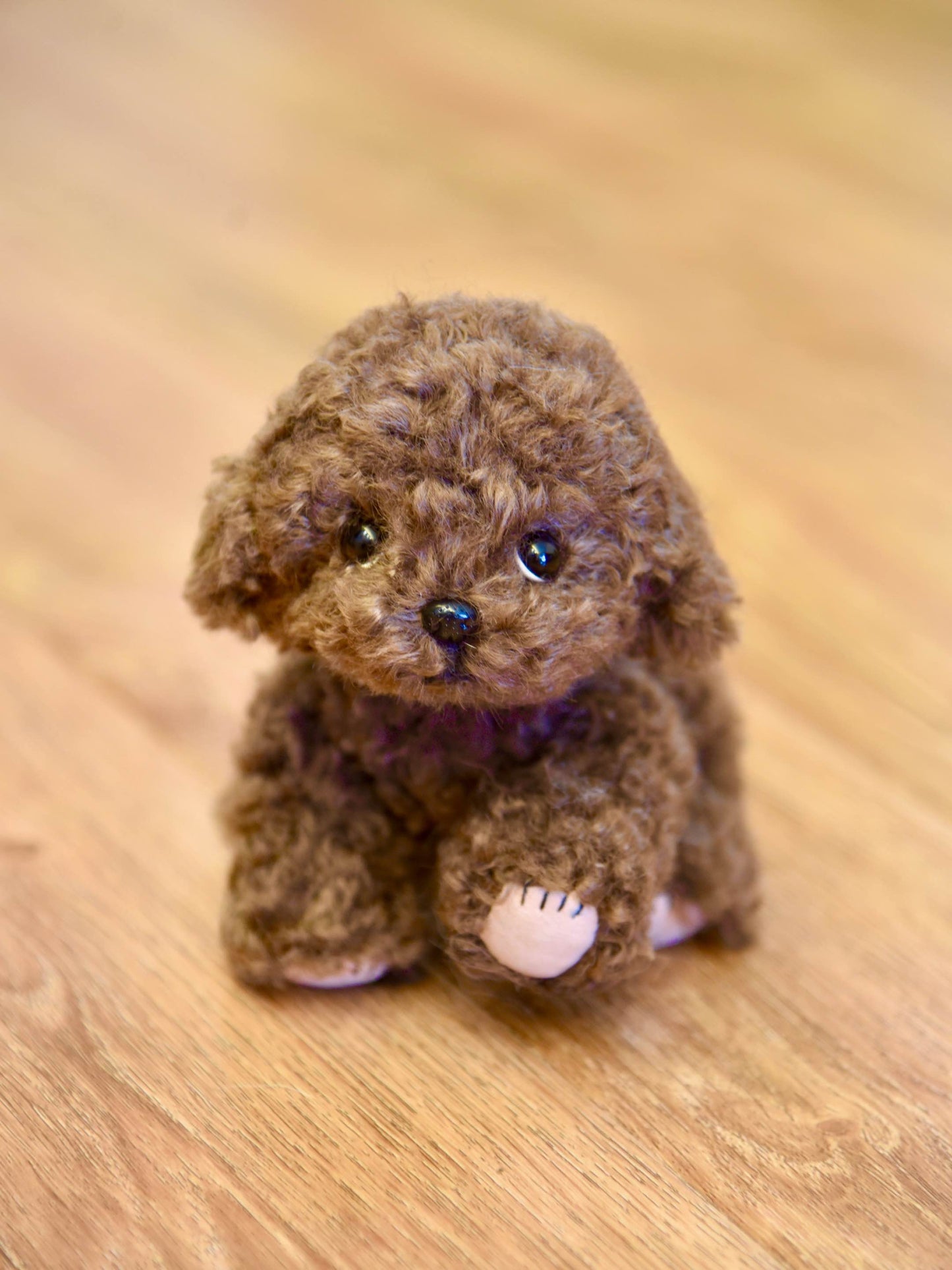 Custom Your Own Poodle Toy, Handmade Stuffed Poodle Doll, Realistic Plush Dog, Posable Collectible Doll Fun for All Ages, cute poodle toy for gift