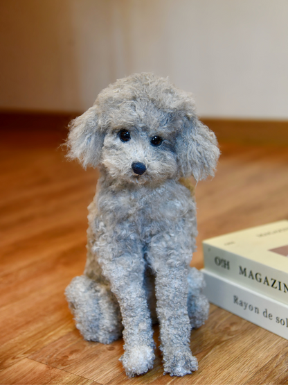 Life-Size Custom Pet Replica - Handmade Pipe Cleaner Memorial Sculpture | Hyper-Realistic Poseable Pet Doll | Rainbow Bridge Comfort Gift