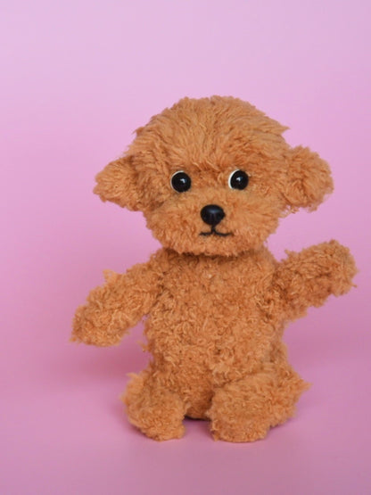 Custom Fuzzyheaded Dog Toy,Miniature Family Dogs,Dollhouse Miniature Pets,Miniature Furry Pets, Posable Collectible Doll Fun,Miniature Dogs