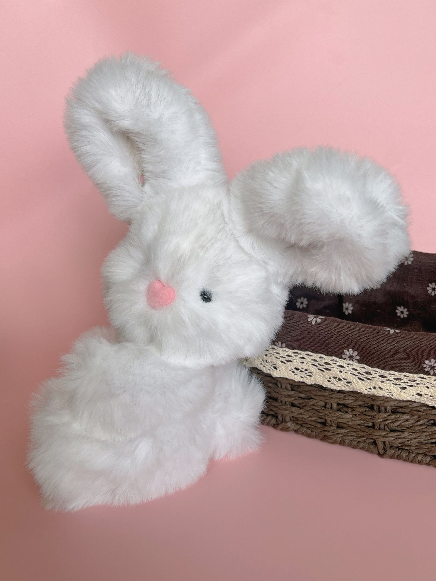 Handmade Easter Bunny Rabbit Plush – Perfect Springtime Gift Soft and Cuddly Decor for Easter Baskets Nursery Baby Showers, bunny Plush Doll