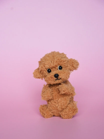 Custom Fuzzyheaded Dog Toy,Miniature Family Dogs,Dollhouse Miniature Pets,Miniature Furry Pets, Posable Collectible Doll Fun,Miniature Dogs