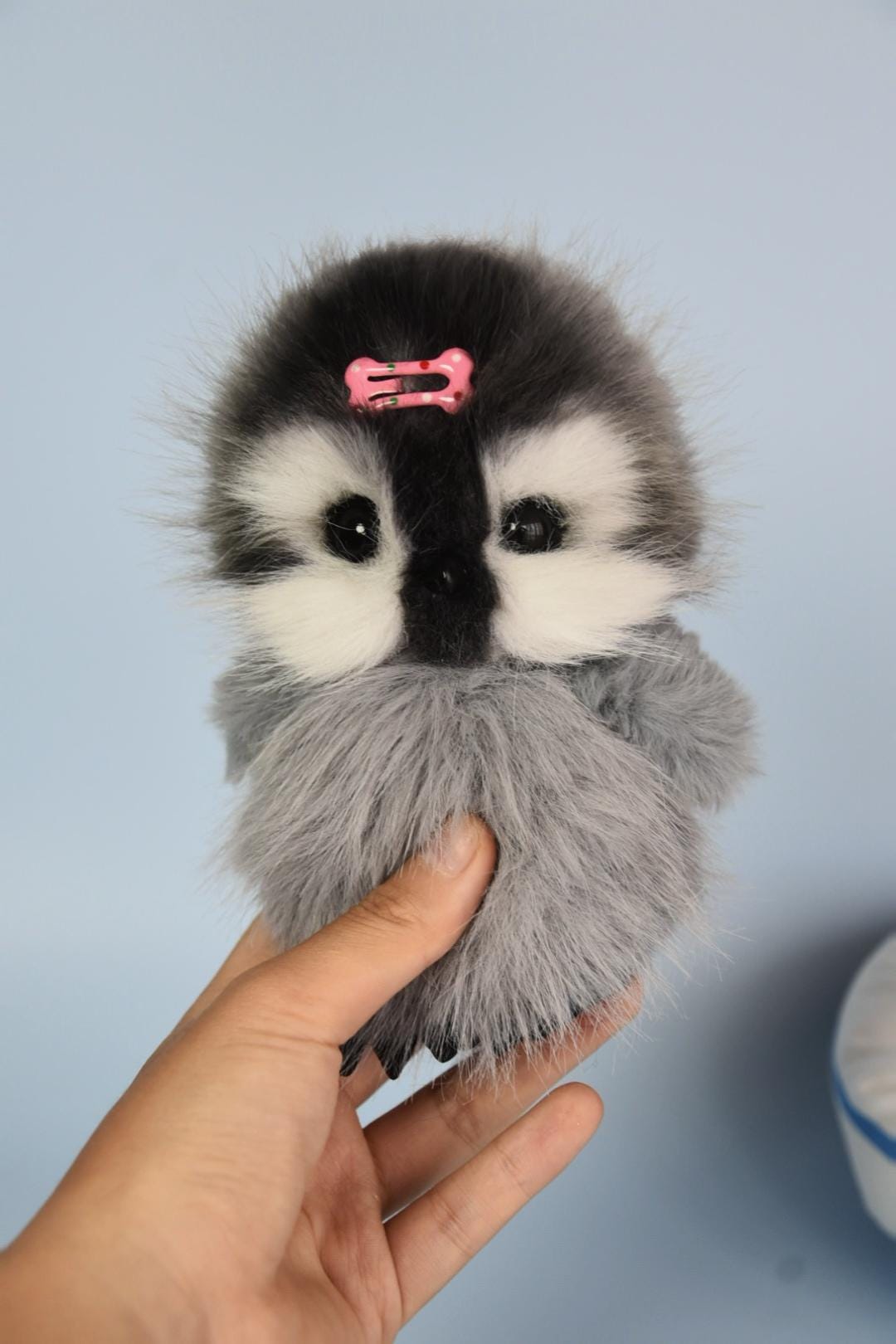 Pingüinos perdidos en el desierto, muñeco de pingüino de peluche hecho a mano, color personalizado, muñeco articulado coleccionable, peluches realistas, regalos de Navidad.