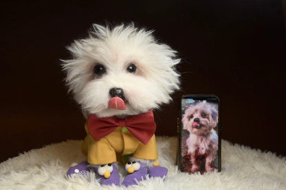 Realistic Custom Pet Plush from Photo - Handmade Dog or Cat Replica - Memorial Gift for Pet Loss - Worldwide Free Shipping from Spain