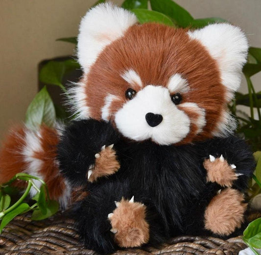 Realistic Red Panda Plush Toy, Handmade OOAK Stuffed Animal, Custom Red Panda Gift | Collectible Wildlife Plush, red panda plush, pet plush