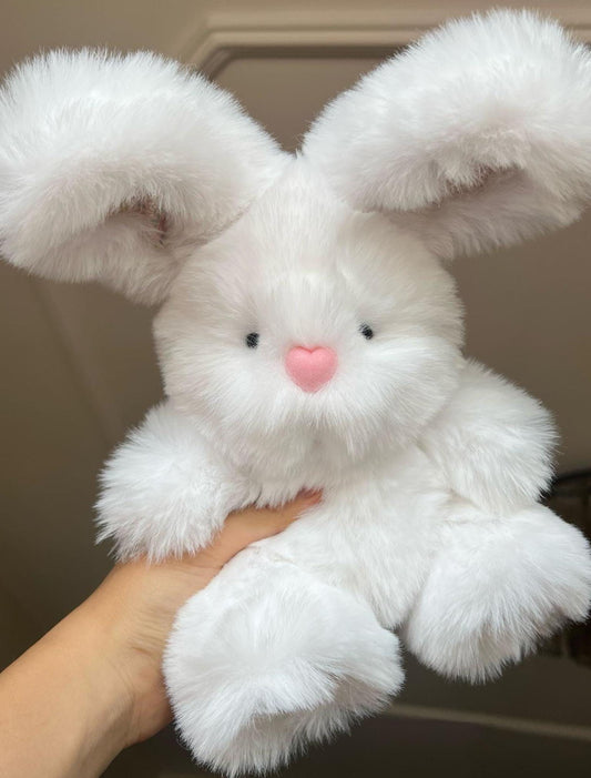 Handmade Easter Bunny Rabbit Plush – Perfect Springtime Gift Soft and Cuddly Decor for Easter Baskets Nursery Baby Showers, bunny Plush Doll