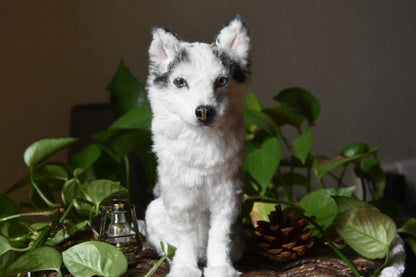 Custom Pet Replica Dog Plush,Photo of pet into custom stuffed animal,Handmade Pipe Cleaner Dollhouse Dog,Personalized Pet Plush Pet Memorial-9