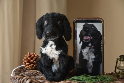 Custom Pet Dog Plush, Handmade Personalized Dog Stuffed Animal, Pet Replica from Photo, Unique Pet Memorial Gift, xmas gift, pet plush-4