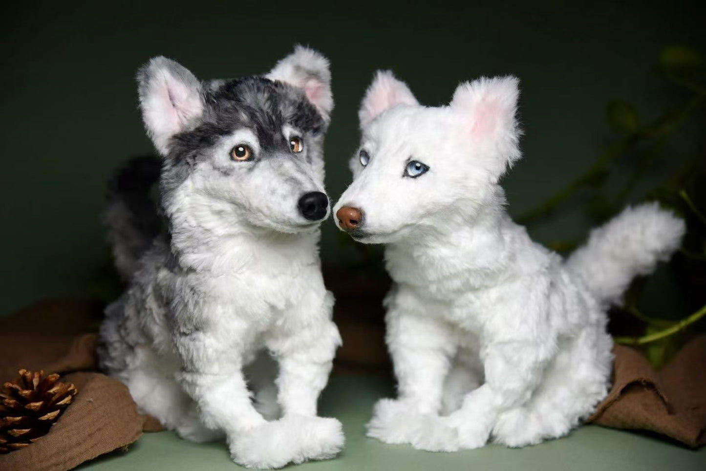 Custom Pet Replica Dog Plush,Photo of pet into custom stuffed animal,Handmade Pipe Cleaner Dollhouse Dog,Personalized Pet Plush Pet Memorial-35