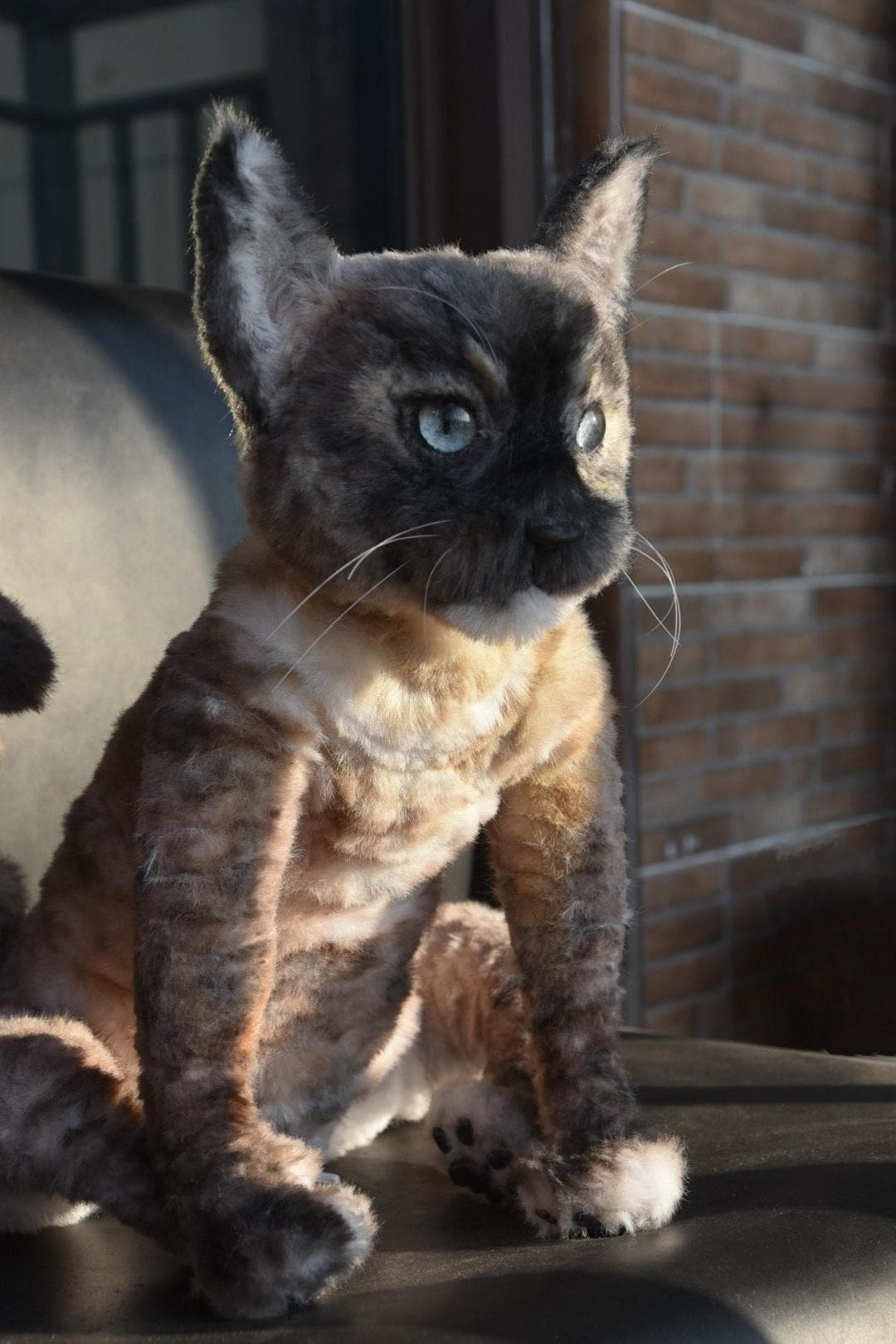 Réplica de mascota a tamaño real personalizada, peluche de gato personalizado, foto de mascota convertida en peluche personalizado, gato de casa de muñecas hecho a mano con limpiador de pipas, monumento conmemorativo para mascotas