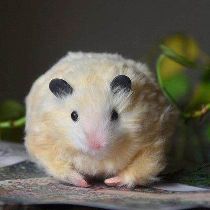 custom hamster plush, hamster replica handmade, personalized hamster gift, pet keepsake from photo, custom pipe cleaner hamster plush, xmas gift