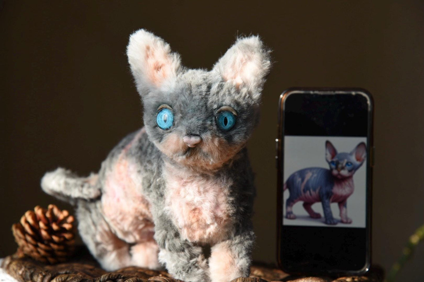 Bring Your AI idea To Life, Pet Replica Using AI Prompt, AI Art, Pet Loss Memorial Personalized Christmas Gift, imaginary creature, Ai plush-2