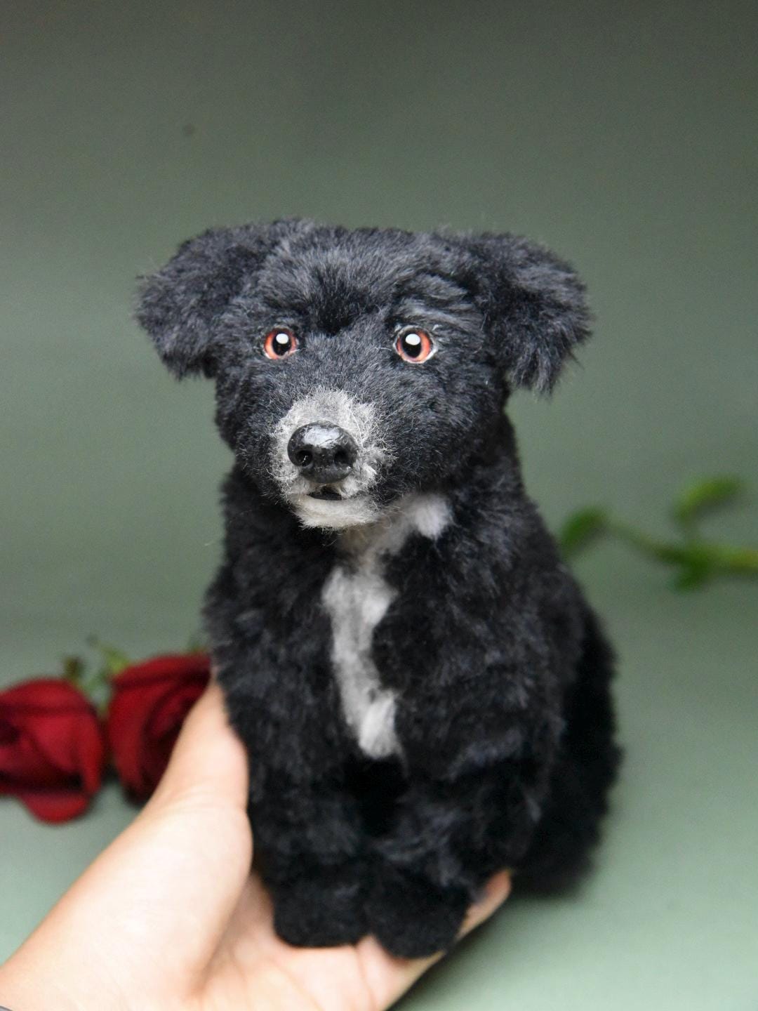 Custom Pet Dog Plush, Handmade Personalized Dog Stuffed Animal, Pet Replica from Photo, Unique Pet Memorial Gift-9