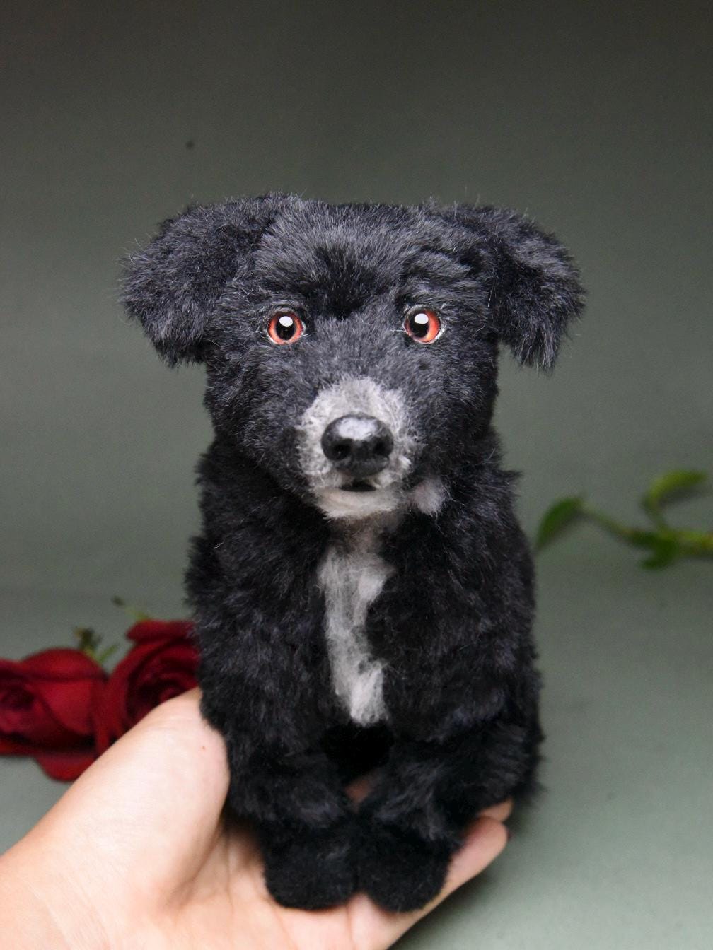 Custom Pet Dog Plush, Handmade Personalized Dog Stuffed Animal, Pet Replica from Photo, Unique Pet Memorial Gift-9