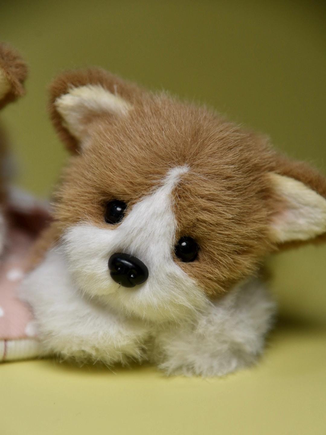 Handmade Corgi Doll, Unique Custom Corgi Plush, Adorable Dog Plush, Puppy Charm for gifts-corgi lover gifts, Handmade Collectible Dog Doll