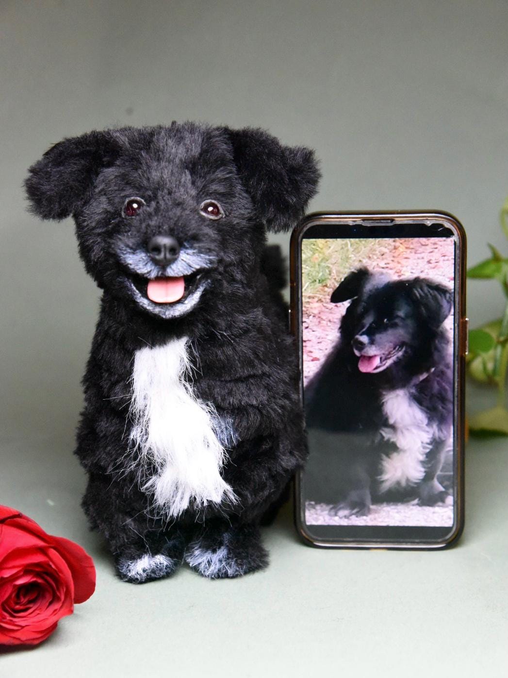 Custom Pet Dog Plush, Handmade Personalized Dog Stuffed Animal, Pet Replica from Photo, Unique Pet Memorial Gift-8