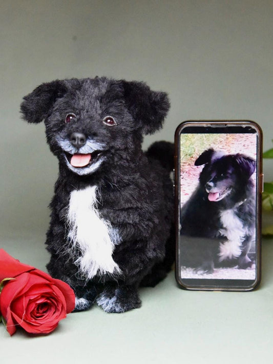Custom Pet Dog Plush, Handmade Personalized Dog Stuffed Animal, Pet Replica from Photo, Unique Pet Memorial Gift-8