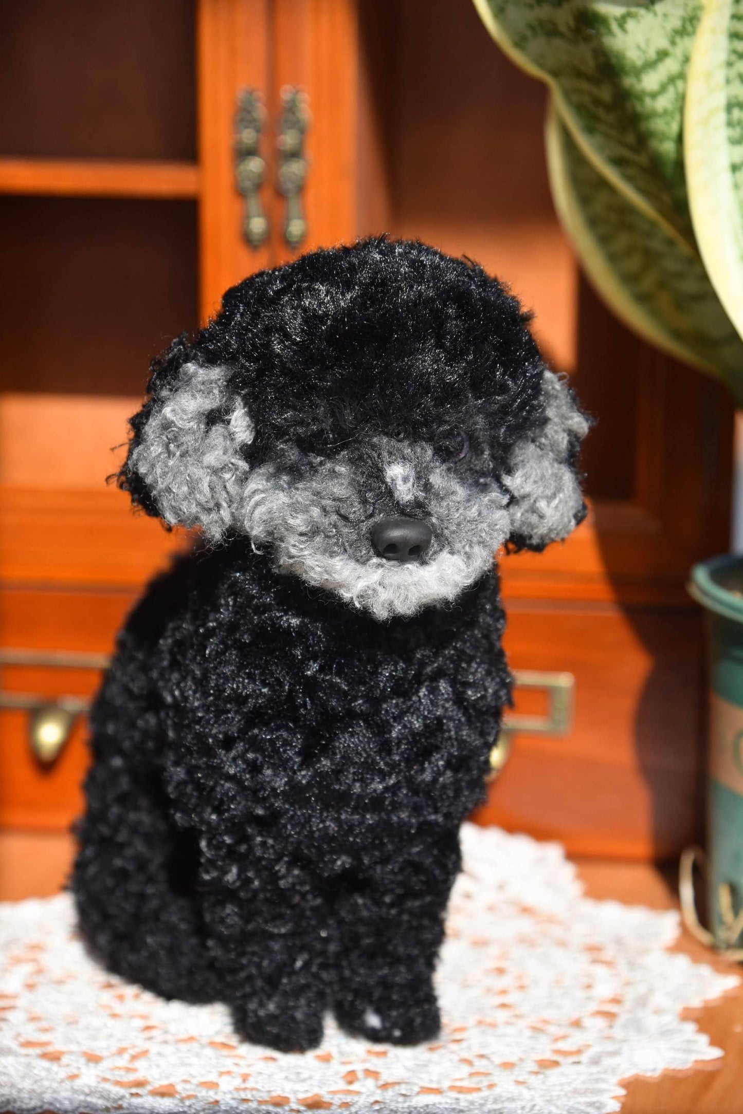 Réplica de perro de peluche personalizada, foto de mascota convertida en peluche personalizado, perro de casa de muñecas hecho a mano con limpiapipas, peluche personalizado para mascota conmemorativo - 1